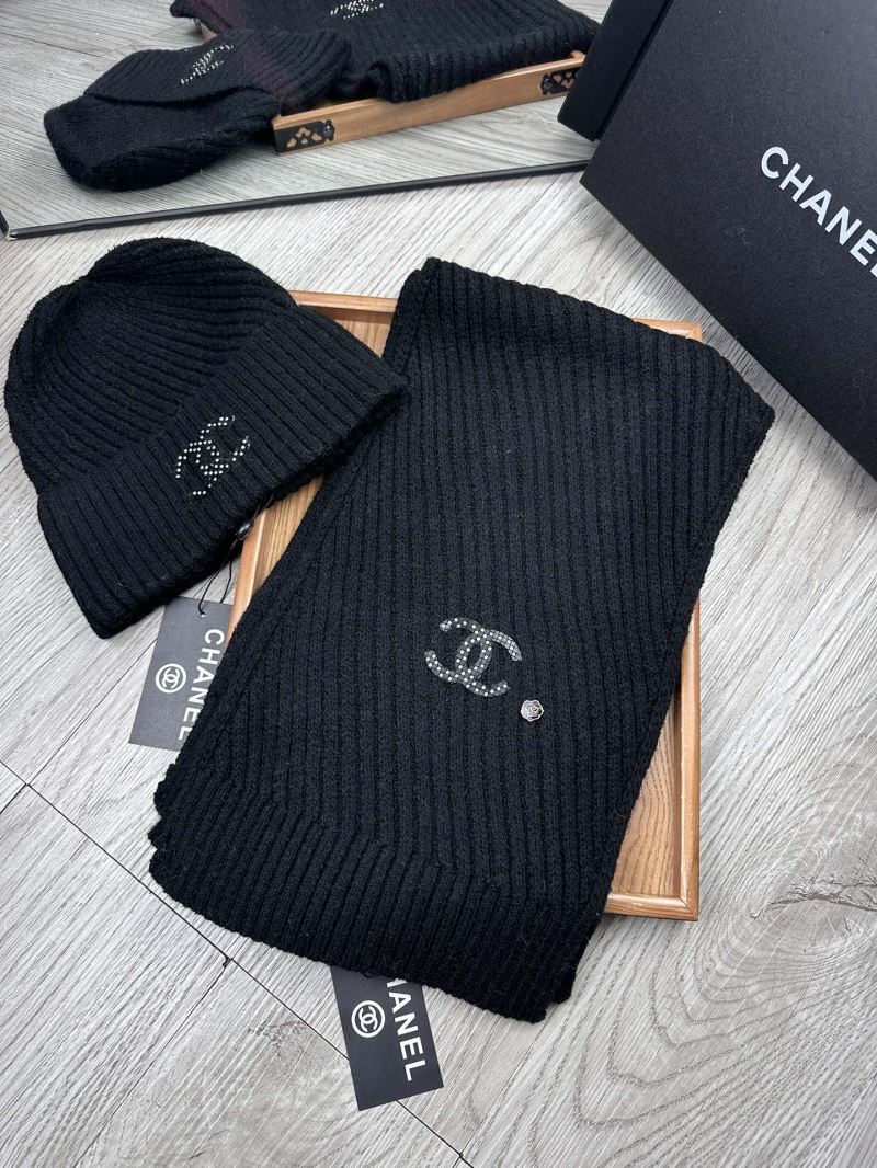 Chanel Caps Scarfs